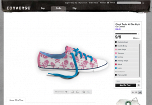 Online Schuh-Designer von Converse