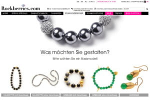 Schmuck selbst Designen bei Rockberries