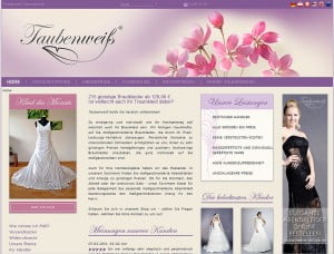 Taubenweiss Brautkleider