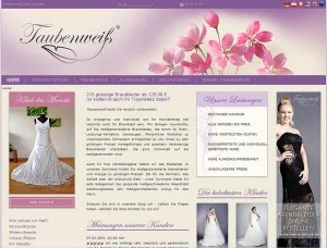Taubenweiss Brautkleider
