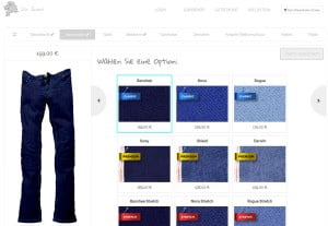 Jeans selbst designen