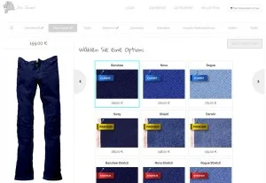 Jeans selbst designen