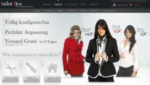 Blusen, Mäntel und Anzüge für Damen bei Tailor4Less